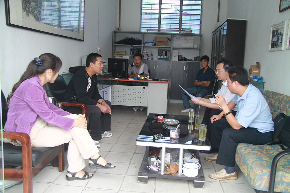 在邹城某企业为技术人员巡讲